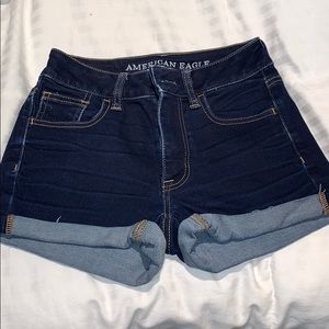 American eagle jean shorts